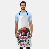 Baking Spirits Bright Funny Baking Chef Baker Schort (Gedragen)