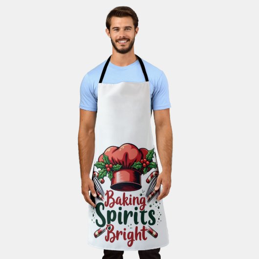 Baking Spirits Bright Funny Baking Chef Baker Schort (Gedragen)