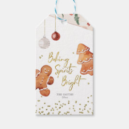 Baking Spirits Bright Gingerbrood Cadeaulabel