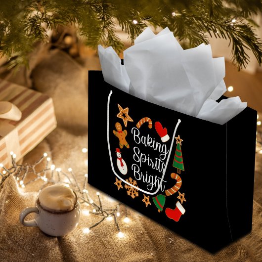 Baking Spirits Bright Gingerbrood kerstkoekje Groot Cadeauzakje