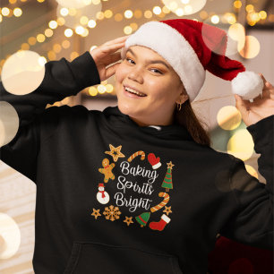 Baking Spirits Bright Gingerbrood kerstkoekje Hoodie