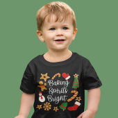 Baking Spirits Bright Gingerbrood kerstkoekje Kinder Shirts