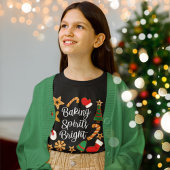 Baking Spirits Bright Gingerbrood kerstkoekje T-shirt
