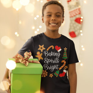 Baking Spirits Bright Gingerbrood kerstkoekje T-shirt