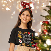 Baking Spirits Bright Gingerbrood kerstkoekje T-shirt