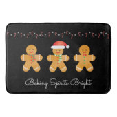 Baking Spirits Bright Gingerbrood Mannen Badmat (Voorkant)