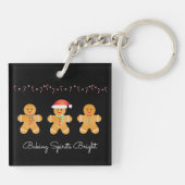 Baking Spirits Bright Gingerbrood Mannen Sleutelhanger (Achterkant)