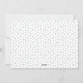 Baking Spirits Bright Groene Foto Feestdagenkaart (Achterkant)