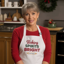 Baking Spirits Bright Kerstcadeau met eigen naam
