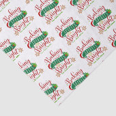 Baking Spirits Bright kerstfeestdag Tissuepapier (Detail)