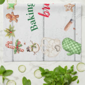 Baking Spirits Bright Kerstmis Theedoek (Gevouwen)