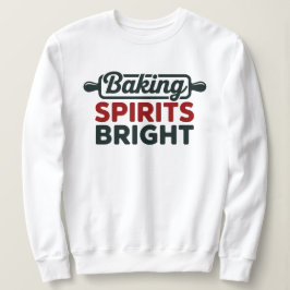 Baking Spirits Bright Kerstmis Witte Sweater