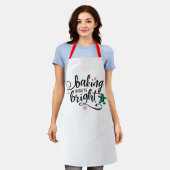 Baking Spirits Bright | Kerstvakantiepret Schort (Gedragen)