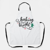 Baking Spirits Bright | Kerstvakantiepret Schort (Voorkant)