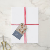 Baking Spirits Bright | Kinder foto van Blue Grey  Cadeaulabel (Met Touw)