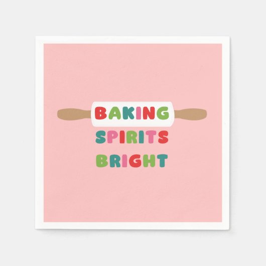 Baking Spirits Bright Koekenuitwisseling Servetten (Voorkant)