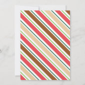 Baking Spirits Bright met Gnome Uitnodiging - WH  (Achterkant)