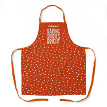 Baking Spirits Bright Oranje Stip Thanksgiving