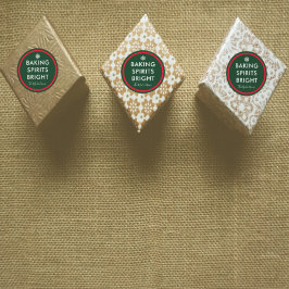 Baking Spirits Bright Ronde Sticker