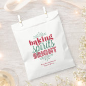 Baking Spirits Bright | Rood- en Groene vakantieba Bedankzakje (Geknipt)
