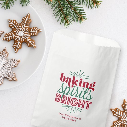 Baking Spirits Bright | Rood- en Groene vakantieba Bedankzakje