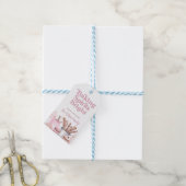 Baking Spirits Bright Roze Cookie Uitwisseling  Cadeaulabel (Met Touw)