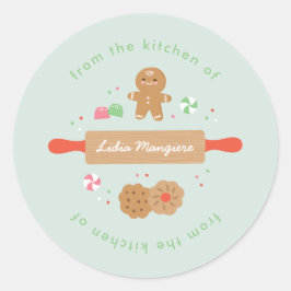 Baking Spirits Bright Sticker