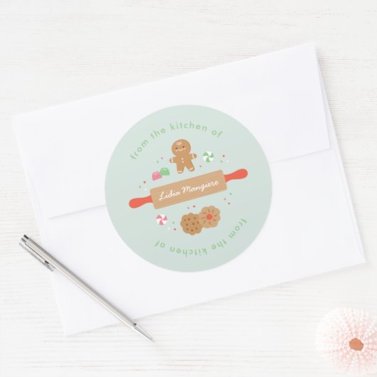 Baking Spirits Bright Sticker (Envelop)