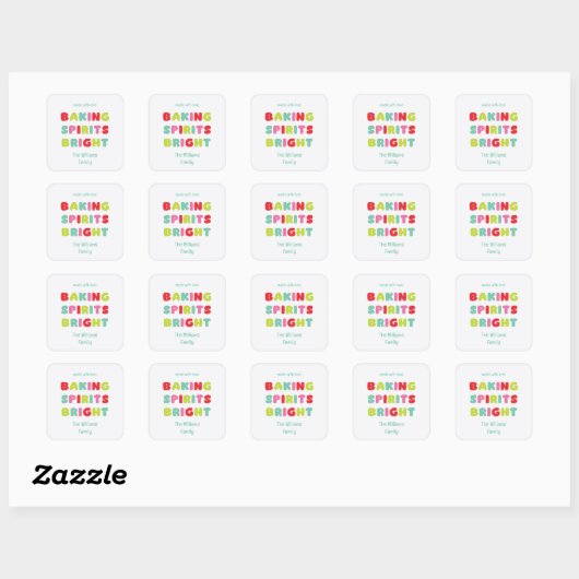 Baking Spirits Bright Sticker (Vel)