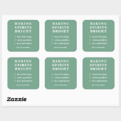 Baking Spirits Bright Stickers (Vel)