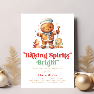Baking Spirits Bright Vakantie Kerst Bakfeest Kaart