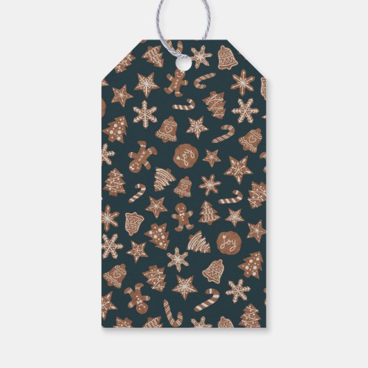 baking spirits | Cookie Exchange Party Cadeaulabel (Achterkant)