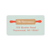 Baking spirits Heldere Adresetiketten Etiket (Voorkant)