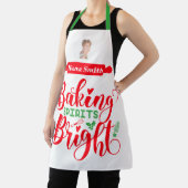 Baking Spirits Heldere grappige kerst nieuwigheid Schort (Insitu)