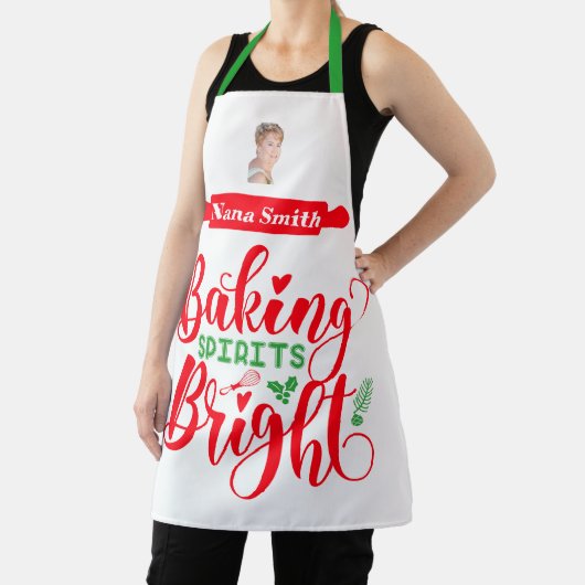 Baking Spirits Heldere grappige kerst nieuwigheid Schort (Insitu)