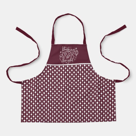 Baking Spirits Helderend kerstSchort Schort (Voorkant)