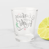 baking spirits | Kerstvakantie Fun Shot Glas (Achterkant)