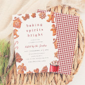 Baking Spirits met Bright Koekjeswisselkerst Kaart