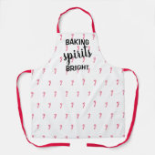 Baking Spirits Schort voor kerstmis (Voorkant)