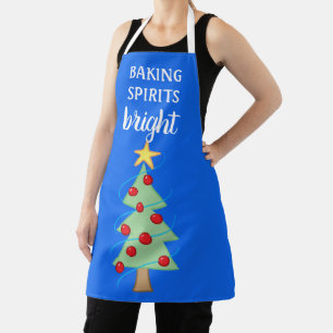 Baking Spirits voor helder kerstboomgeschaafd Schort