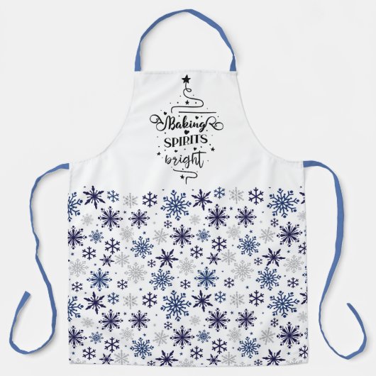 Baking Spirits voor helder kerstfeest Schort (Voorkant)