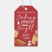 Baking Spirits voor helder, persoonlijk gebruik vo Cadeaulabel (Voorkant)