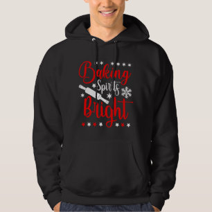 Baking Spirits voor kerstfeestjes Hoodie