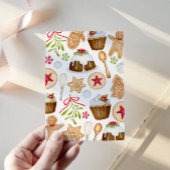 Baking Spirits voor kerstfeestmaal Kaart