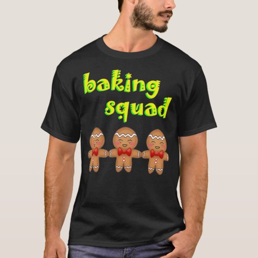 Baking squad t-shirt (Voorkant)