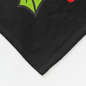 Baking Srits A Bright Christmas Xmas Baker Sourdou Fleece Deken (Hoek)