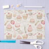 Baking Sweet Desserts Patroon Tissuepapier (Craft)