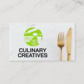 Baking Tools Logo | zilverwerk Visitekaartje (Voorkant)