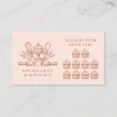 Baking Utensils Baker Bakery  Klantenkaartje (Voorkant)