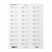 Baking Utensils Baker Bakery Return Address Label (Full Sheet)